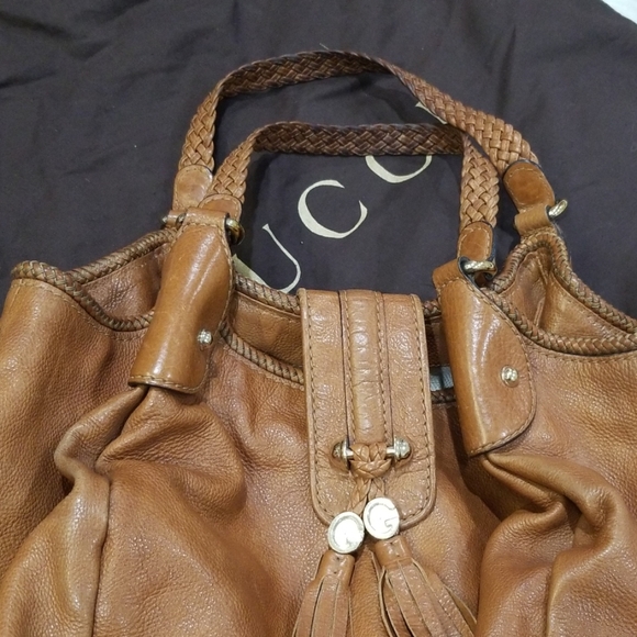 Gucci Vintage Tan Shoulder Bag - Picture 7 of 7